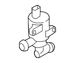 4H0121671D - Cooling System: Solenoid Valve for Audi Image