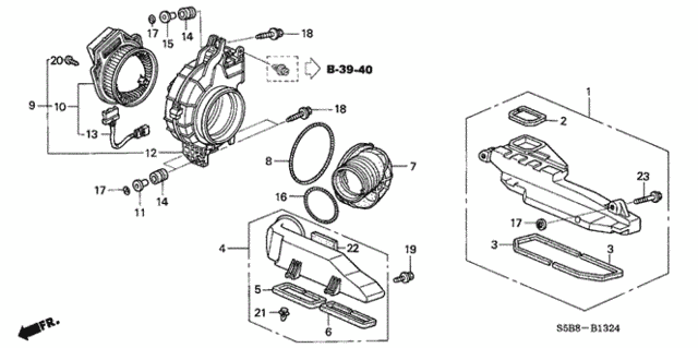 IMA PDU Cooling Unit for 2005 Honda Civic #0