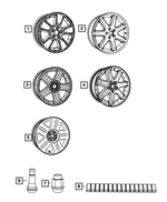 5154061AA - Wheels: Wheel Weight for Mopar Image
