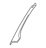 1K5867234F3U5 - Body: Windshield Pillar Trim for Volkswagen: Jetta Image