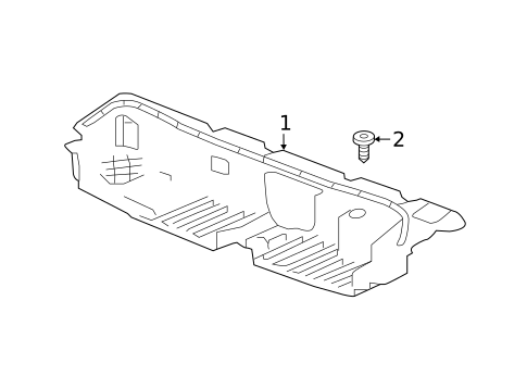Splash Shields for 2017 GMC Acadia #0