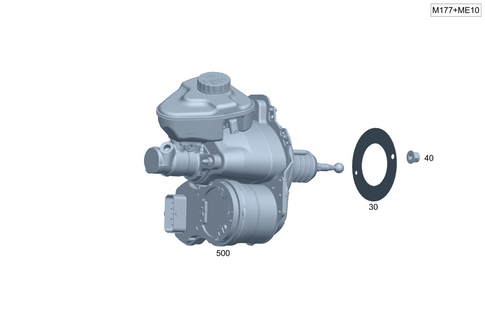 Brake Booster for 2026 Mercedes-Benz AMG GT 63 Pro #0