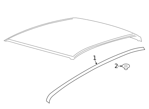 Exterior Trim - Cab for 2023 Ford Ranger #0