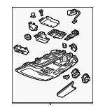 90802136 - Body: Overhead Console for Buick: LaCrosse Image