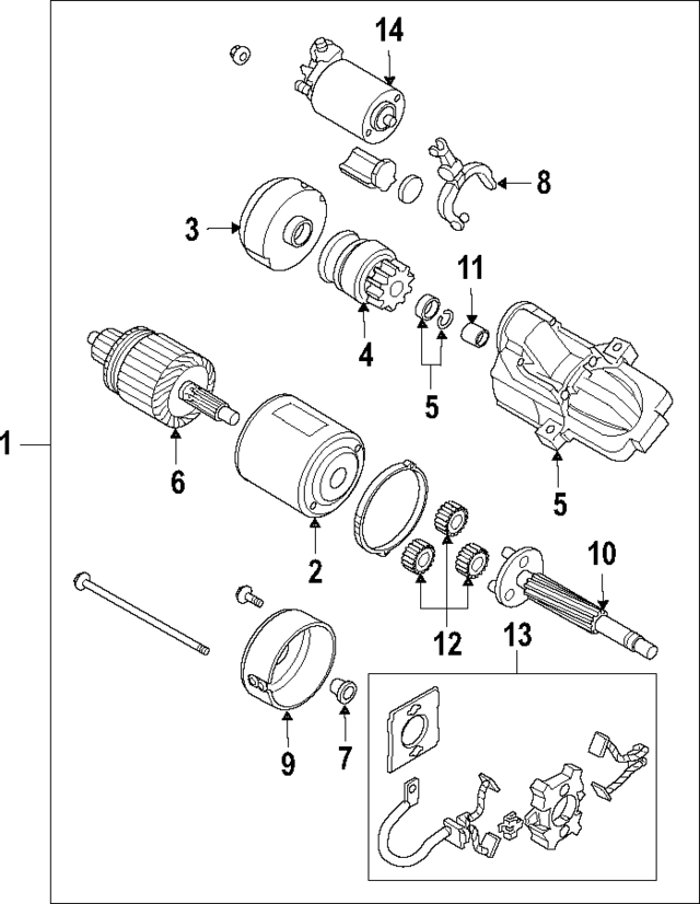 LFG118X01 - : Front Bearing for Mazda Image