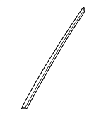 73162TVAA01 - Body: Side Molding for Honda Image