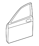 2177200105 - Body: Door Shell for Mercedes-Benz Image
