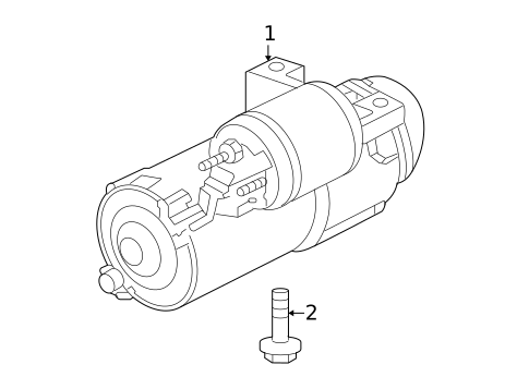 Starter for 2016 GMC Terrain #0