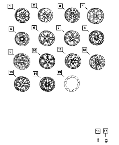 Wheels, Tires and Hardware for 2027 Ram 1500 #0