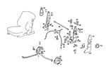 1079100705 - Front Seats: Arresting Device for Mercedes-Benz Image