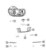 6511941AA - Transmission: Hex Head Bolt And Coned Washer for Mopar Image