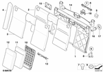 52209113318 - : Backrest Frame El Fa for BMW Image