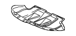 4Z7863821C - Cooling System: Splash Shield for Audi Image