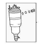 4851080535 - : Shock Absorber for Lexus: LS460 Image