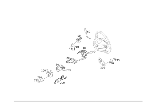Switch for 2008 Mercedes-Benz SLR McLaren #0
