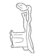 5320960051 - Body: Lock Support for Toyota: Land Cruiser Image