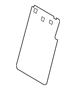95852261100DK4 - Body: Seat Back Panel for Porsche: Cayenne Image