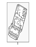 95852293000 - Body: Seat Back Frame for Porsche: Cayenne Image