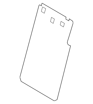 95852261100DP8 - Body: Seat Back Panel for Porsche Image