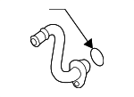 6K121497BD - Air &amp; Fuel Delivery: Turbocharger Coolant Line for Audi Image