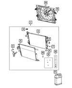 68269734AA - Cooling: Jumper Tube for Ram: 1500 Image