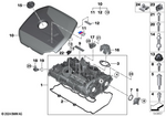 11121021391 - Engine: Gasket Set, Cylinder Head Cover for BMW Image