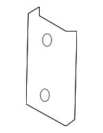 6324372J00 - Body: Hinge Plate for Suzuki Image