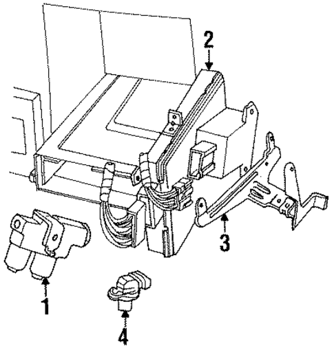 ABS Components for 1991 Ford Explorer #0
