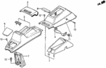 90662671003 - Chassis: GROMMET, SCREW (5MM) (WHITE) for Honda Image