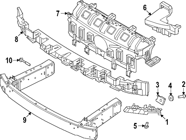 80008471 - : Impact Bar for Volvo: EX30 Image