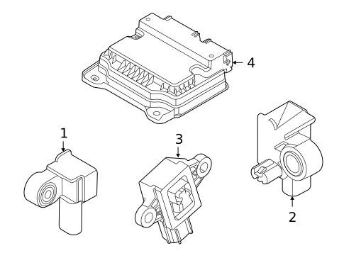 Air Bag Components for 2025 Kia Carnival #1