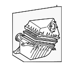 177000C020 - Engine: Air Cleaner Assembly for Toyota: 4Runner, Tacoma Image