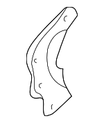 222750C010 - Engine: Air Mass Sensor Cover for Toyota: 4Runner, Tacoma Image