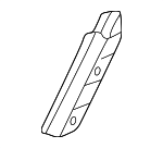 LC62683CXD - Body: Windshield Pillar Trim Bracket for Mazda: MPV Image