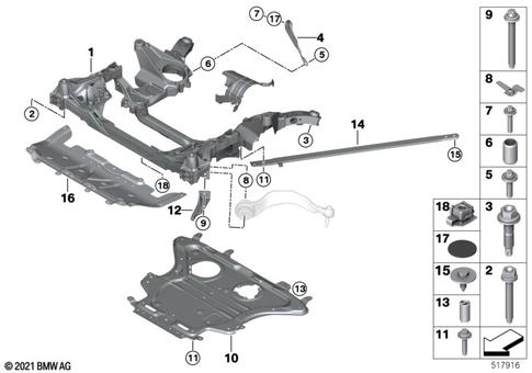 Front Axle Suspension for 2026 BMW BMW ALPINA B8 #1