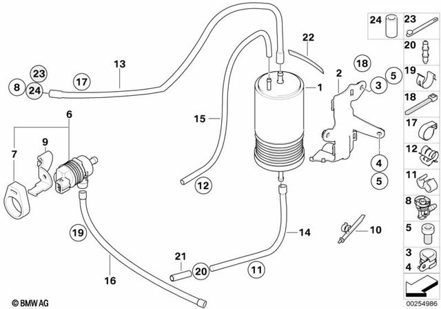 16131464924 - : Activated Charcoal Filter for BMW-Motorrad Image