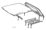 6311112230 - Body: Roof Panel for Toyota: Corolla Image