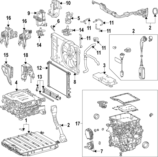 870B942010 - Electric Propulsion System: Hoses for Lexus: RZ300e, RZ450e Image