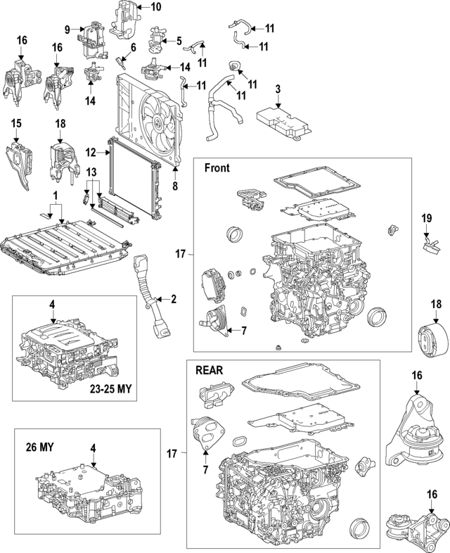 8989042142 - : Control Module for Lexus Image