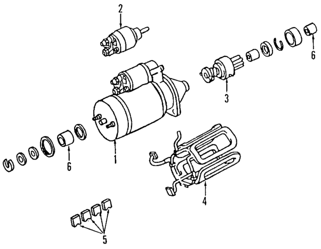 11522010 - Electrical: Solenoid for Mercedes-Benz Image