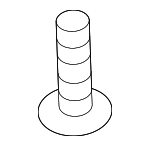 30640602 - Body: Fender Liner Screw for Volvo Image