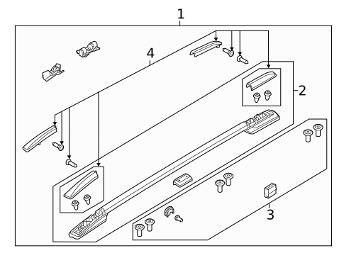 Roof Rack for 2020 Honda Odyssey #0