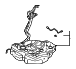 5WA201055C - Fuel System: Fuel Tank for Volkswagen: Golf, Golf SportWagen, GTI Image