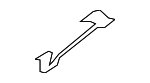 731445Z200 - Body: Interior Grab Bar Bracket for Nissan Image
