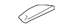 96416ZM70A - Electrical: Courtesy Light Lens for Nissan Image
