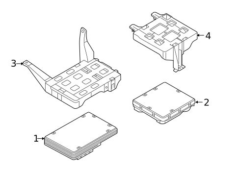 Electrical Components for 2025 Audi A8 Quattro #1