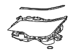 8118560R62 - : Headlamp for Lexus Image