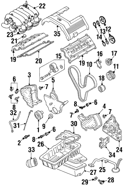 Intake for 1999 Isuzu VehiCROSS #0