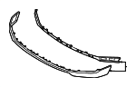 RL3Z17D957ABPTM - Body: Bumper Trim for Ford Image