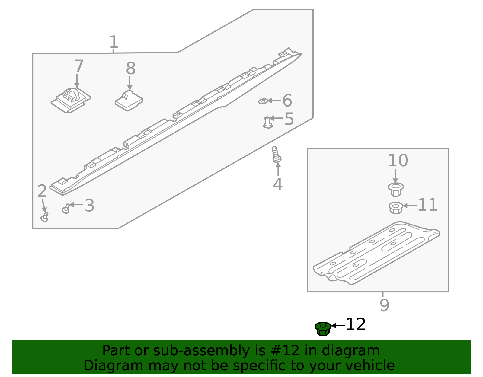 13381-06007-K - High-Quality Floor Pan Splash Shield Nut for 2021-2025 ...